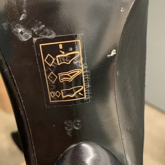 Aldo y2k pointy toe kitten heels Black Women's Boots - Picture 6 of 6